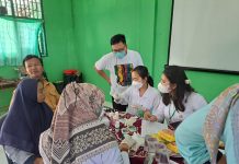 UPTD Puskesmas Karyatani Adakan UKM Diluar Gedung