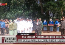 Usai Upacara Pengibaran Bendera Merah Putih Dilanjut Ziarah Makam