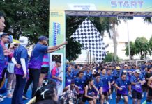 Gubernur Mirza Lepas Ribuan Peserta Smanda Fun Run 2025