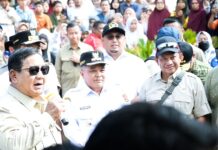 Presiden Prabowo Tinjau Sejumlah Titik Terdampak Bencana