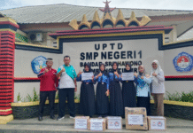 SMPN 1 Bansri Bansos Sembako Terdampak Bencana Di Sumatera