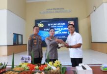 Polres Lampung Timur Peringati Hari Jadi Intelkam Polri Ke-80