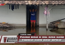 Puluhan Rumah Di Desa Sumur Kucing Terendam Banjir Sudah Sepekan